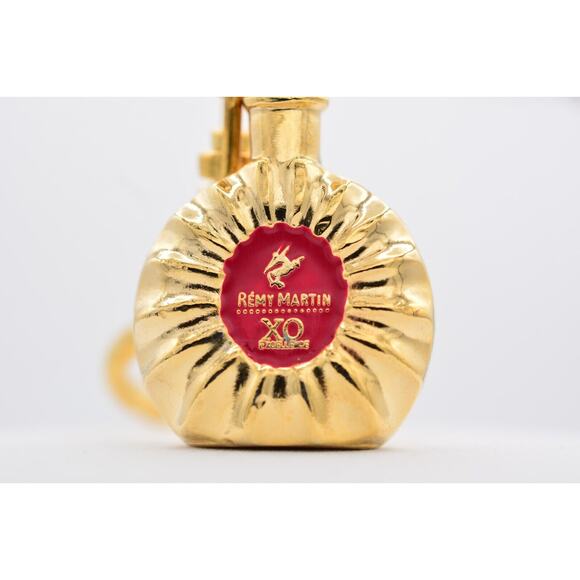 REMY MARTIN XO Keychain Special Cognac Mini Bottle Gold Key Holder Heavy BinA16 - Picture 11 of 12